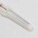 Scissors are manicure, with a cap-drop, straight, 9.6 cm, silver/gray color