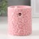 Aroma lamp ceramics "chamomile" pink 6.7x6.7x7.5 cm