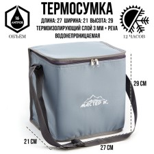 Thermal Summer, 16 l, 27 x 21 x 29 cm, gray