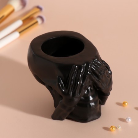 Interior Premier "Skull Hide Cleep" 7x10 cm black matte-1