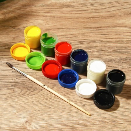 Set of artistic gouache 6 colors 17 ml Artlavka-1