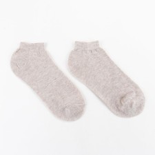 Women's socks collorista, beige color, size 36-37 (23 cm)