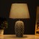 Camila table lamp E14 40W gray-white 22x22x35 cm Risalux