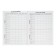 Universal diary for grades 1-11, "avocado with a bone pattern", a solid cover 7BC, glossy lamination, 40 sheets