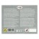 Loars for drawing "gamma", white, 20 pieces, soft, square shape, cardboard box