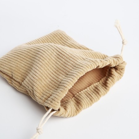 Cosmetic bag - a bag of ties, beige color-2