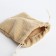 Cosmetic bag - a bag of ties, beige color