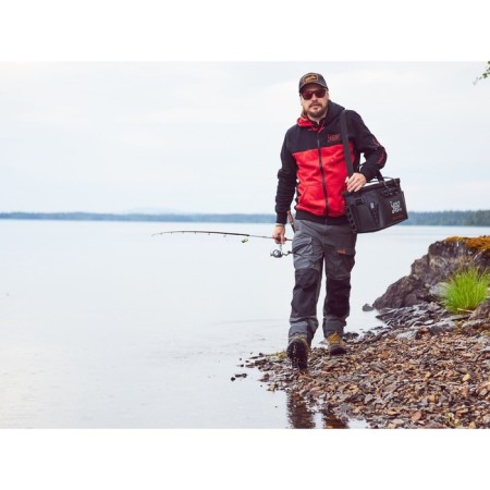 Fishing bag with a holder for rods Lucky John Eva 360x230x250-2