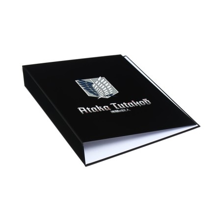 Folder on 2 rings A5 "Attack of Titanov_Season 1-3", hard cover, glossy lamination-1
