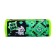 Penal soft, 1 compartment, quadro, 70 x 200 mm, Hatber "Pixel" silicone+textiles, green npn_72259