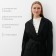 Women's jacket Minaku: classic color black, rr 42-44