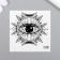 Tattoo on the body Black Esoteric. Eye 6x6 cm