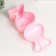 Piggy bank Plastic with a lock "Bunny. Emotions" MIX 11.5x9x14.5 cm