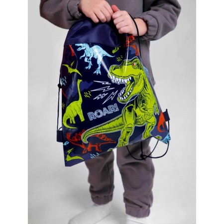 Children's set "Dinosaur" (panama+ bag for shoes), rr. 52-54 cm-6