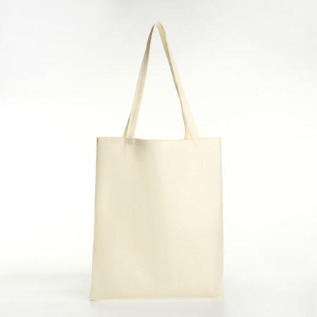 Shoper without fasteners, from textiles, milk color-1