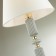 Candy table lamp, 1x60W E27, color gold, IP20