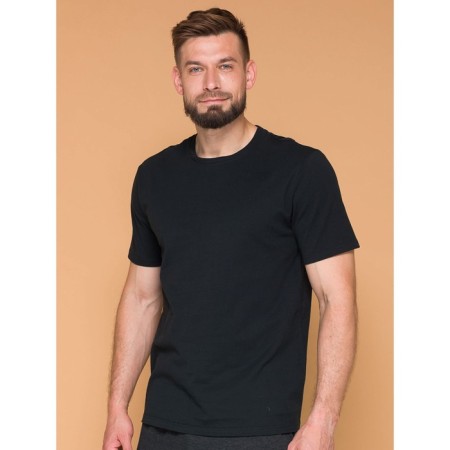 Male T -shirt, size 48, black color