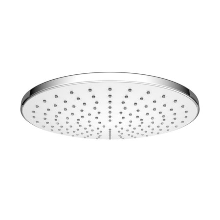Shower watering can Iddis Optima Home OPH22CRI64, upper, round, d = 228 mm, ABS plastic, chrome