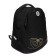 Youth backpack 40 x 29 x 20 cm, Grizzly, ergonomic back, laptop department, black