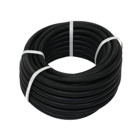 Rubber oligating rubber, 16 mm, 25 m, reinforced, black, "Volzhsky"-2