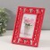 Photo frame plastic 10x15 cm "Certificates" red 22.5x17 cm