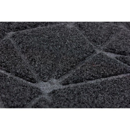 The moisture rug -sleeper "PROT", 60x90 cm, drawing geometry black-1