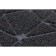 The moisture rug -sleeper "PROT", 60x90 cm, drawing geometry black