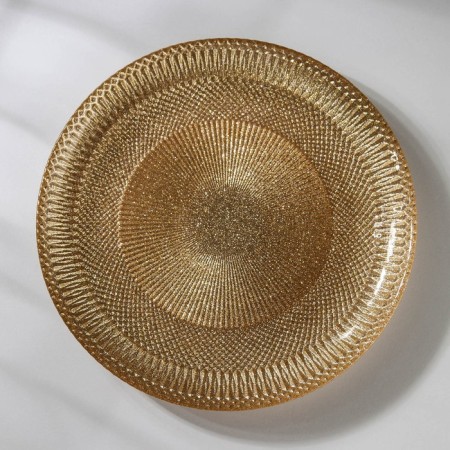 Gloria dish, d = 21 cm, gold color