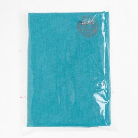 Pillowcase Ethel 50x70 cm, ts. Turquoise, 100% HL, calico-2