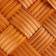 Wicker basket, 30x21x20/26 cm, bamboo