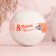 The bath bomb "On this wonderful day" with peach essential oil, 140 g