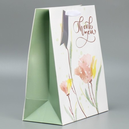 Gift package laminated, packaging, “Thank you”, 25.4 x 30.5 x 12.7 cm-1