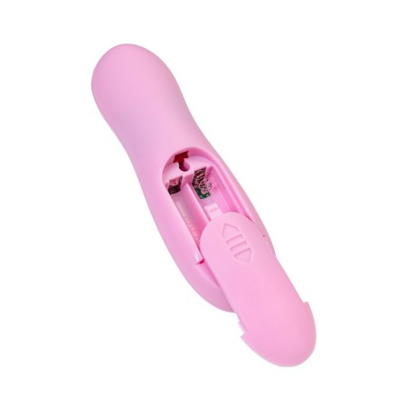 Vacuum-wave stimulator of the Eromantica Jummy clitoris, 12.5 cm, plastic, pink color-7