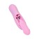 Vacuum-wave stimulator of the Eromantica Jummy clitoris, 12.5 cm, plastic, pink color