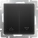Gluture switch WL08-01-02, black matte color