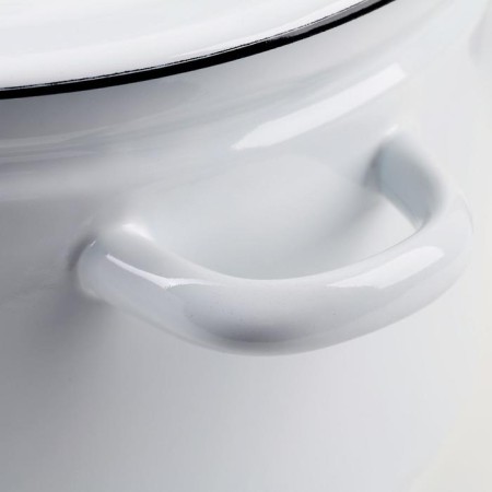 Pan without a decolle, 7 liters, induction, metal cover, color mix-1