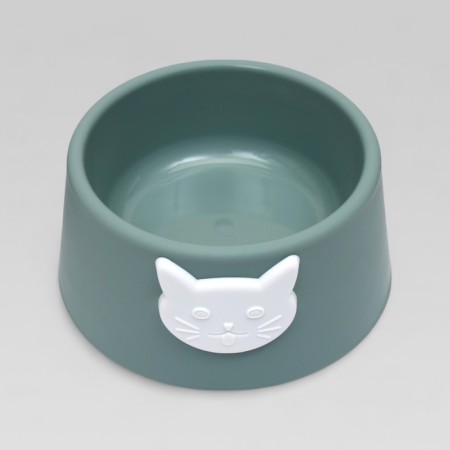 Plastic bowl 14 x 8 cm, mix of flowers-7