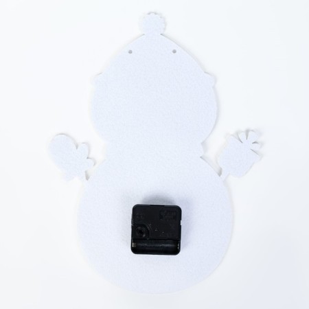 Children's wall clock DIY "Snowman" do it yourself, silent, 22 x 29 cm, aa-3