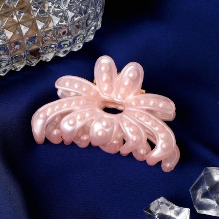 Hair crab "Flower" 6 cm, mix