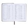 Lotted diary, A5, 140l, Cage, region, style, dark gray