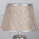 Board Lamp "Venice" E27 40W chrome-silver 21x21x33 cm Risalux