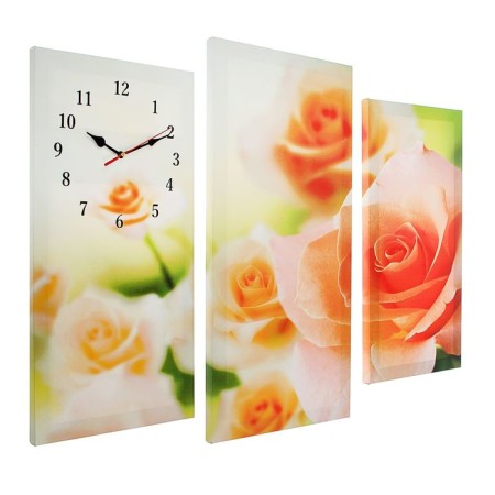 Walls are wall, modular, series: flowers, "pink roses", 60x80cm-1