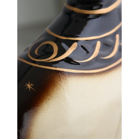 Ceramic VAZA "Pharaoh", desktop, beige, 29 cm-5