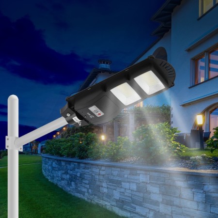 Console lamp era on a sunny battery with a motion sensor of theip65, 40w, 700lm, 5000k, black-14