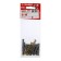 Dowel "Zubble", type "euro", with a 4x50 mm screw, polypropylene, 6x40 mm, 10 pcs