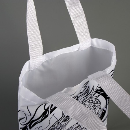 Shopper bag, coloring "Fire Dragon", 32 x 23 cm-5