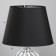 Ariadne table lamp E14 40W Black 22x22x33 cm Risalux