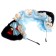 Carnival rim "anime ears", blue color