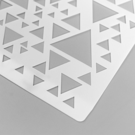 Stencil plastic "Geometry" set 9 pcs 13x14 cm-2