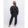 Children's kit: pulver, trousers, height 158 ​​cm, black color